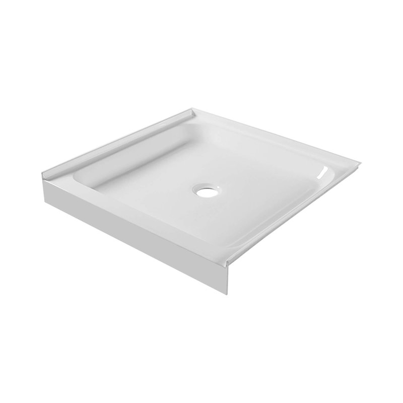 Base de douche simple l 32 po x P 32 po