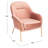 Margo Velvet Armchair-317558931