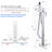 Freestanding Tub Filler with Diverter-65349419
