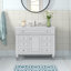 Ensemble de meuble-lavabo simple 42 po Rivers-1136076644