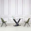 4 Rivas Velvet Upholstered Dining Chairs-866300084-935542349
