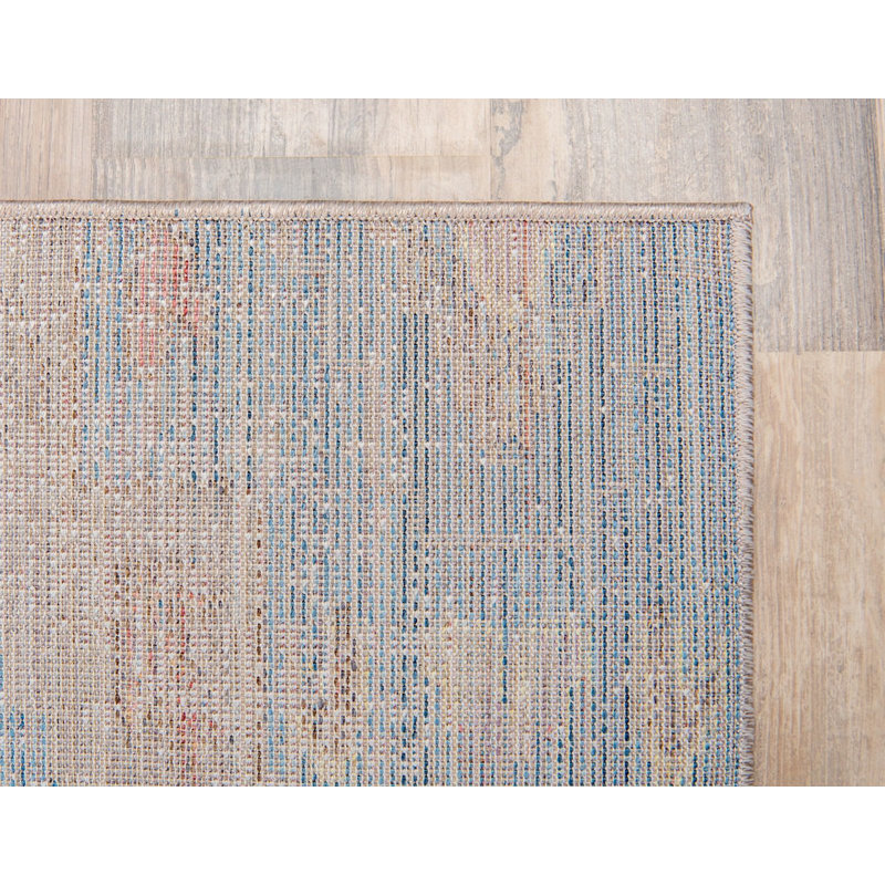 Tapis brume de mer style sud-ouest Mulvaney, Rectangle 2 pi 2 po x 3 pi