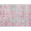 Tapis argenté et rose noué à la main de haute qualité-64646059