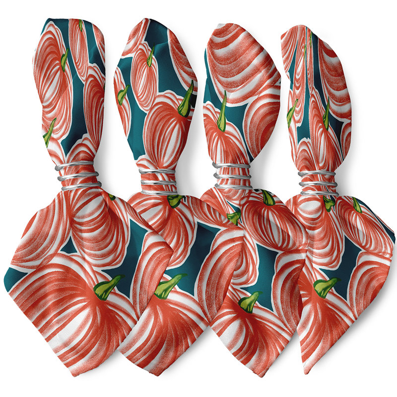 Ensemble de serviettes 4 pièces Maxson, Bleu sarcelle