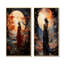 «Timeless Princess Myth Fantasy II», ensemble de 2 reproductions d'art mural fantaisistes-102582203-102582200