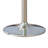 PU Bar Stool Set - 2-Piece, Featuring Vertical And Smooth-Lined Backrests With Trumpet-Shaped Silver Metal Legs-125536043