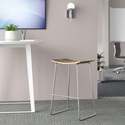 Arispe Counter Stool with Metal Frame