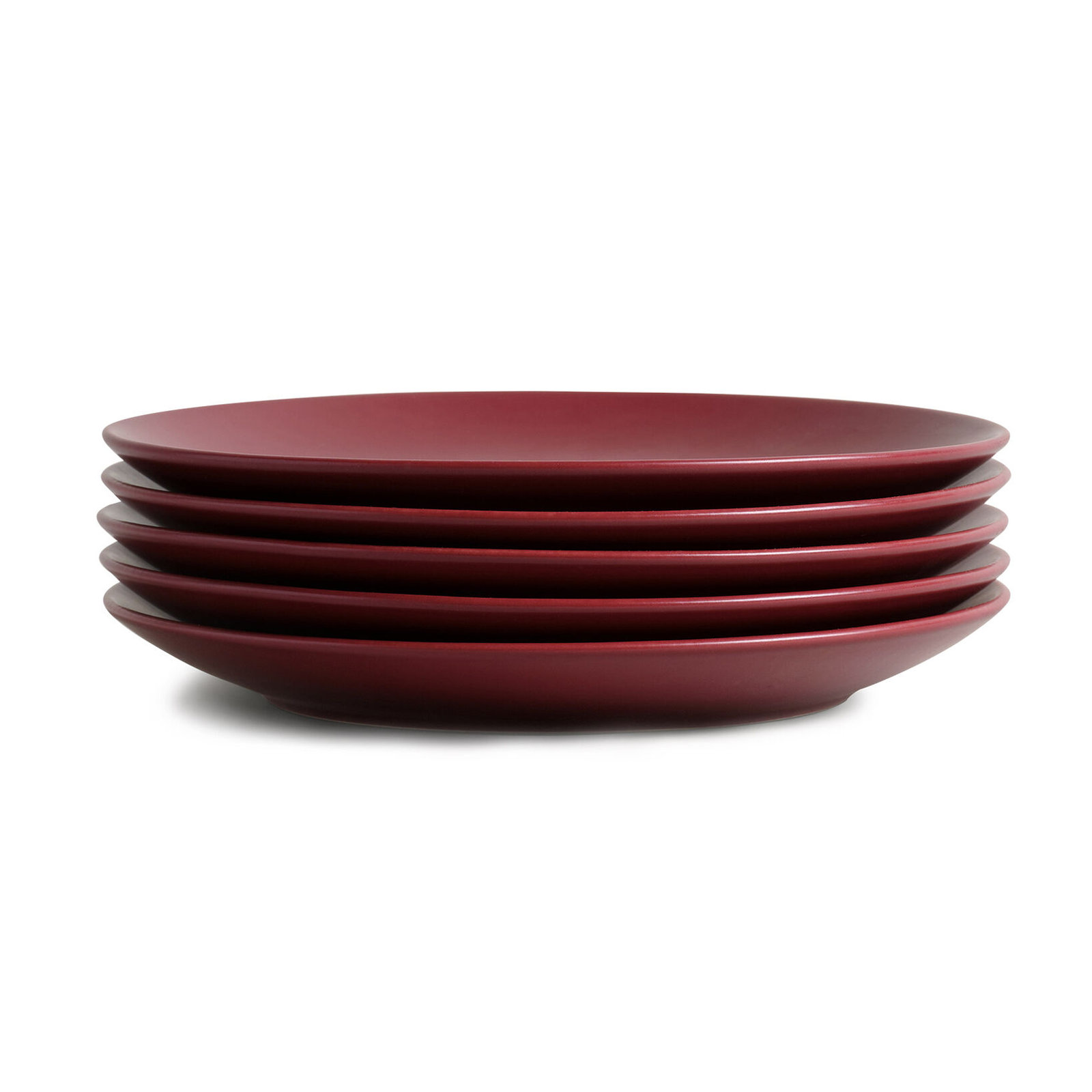 Year & Day Ceramic Big Plates, Plum