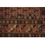 Pre-1900 Antique Traditional Vegetable Dye Rug 4x4