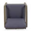 Fauteuil d'appoint simple et simple