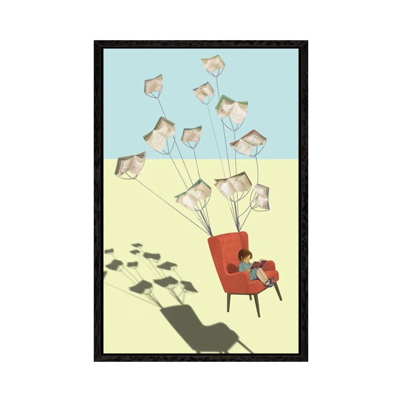 Stories by Peter Walters - Floater Frame Gallery-Wrapped Canvas Giclée on Canvas, 66.04 cm H x 45.72 cm W