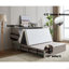 Lit armoire avec rangement, matelas en mousse pliable et tiroirs surdimensionnés, lit escamotable, ensemble de prises et ports USB, lit escamotable pliant peu encombrant-111740270