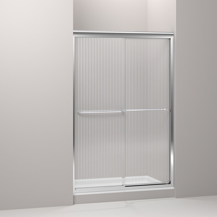 Fluence 47.63" x 70.31" Bypass Shower Door with CleanCoat® Technology