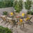 Emil Acacia 6 - Person Patio Conversation Set with Cushions-1512595033