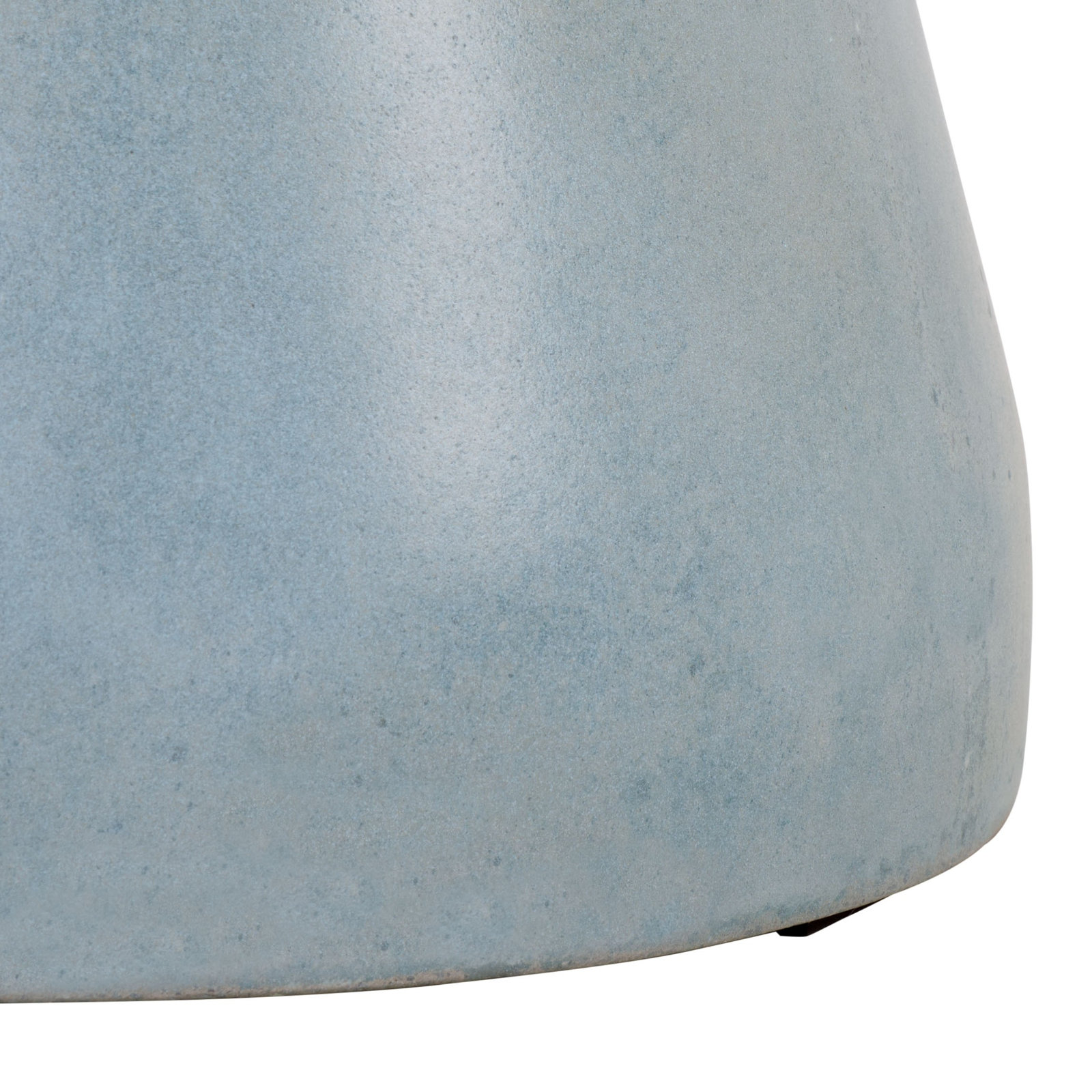Zenni 12" Patio Side Table, Powder Blue
