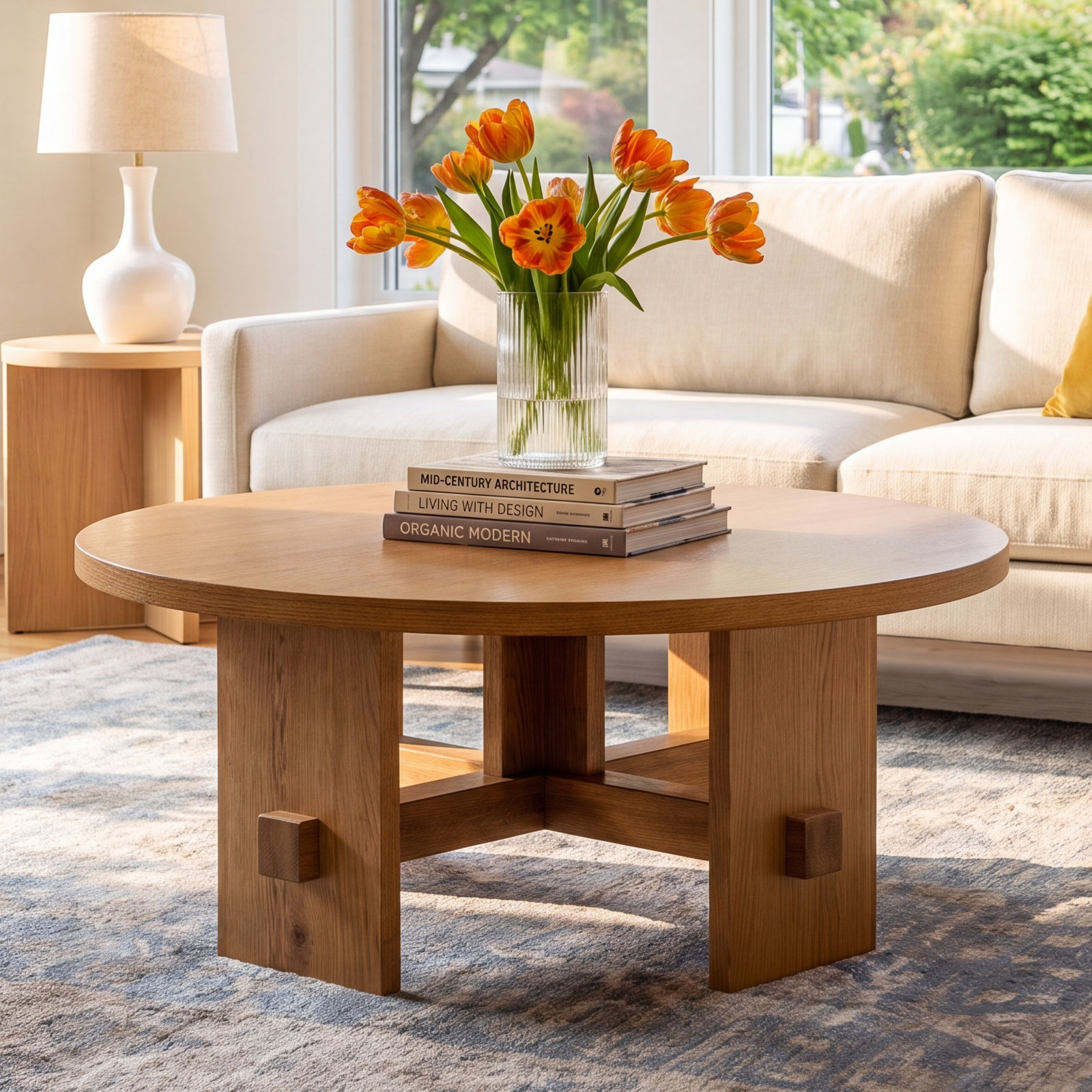Santo Coffee Table, 16" H x 38" L x 38" W