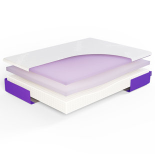 Matelas à plateau-coussin moyen Polysleep
