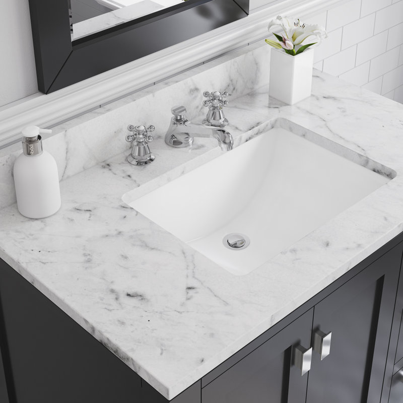 Ensemble de meuble-lavabo simple 36 po Steve, Noir, noir, noir, noir