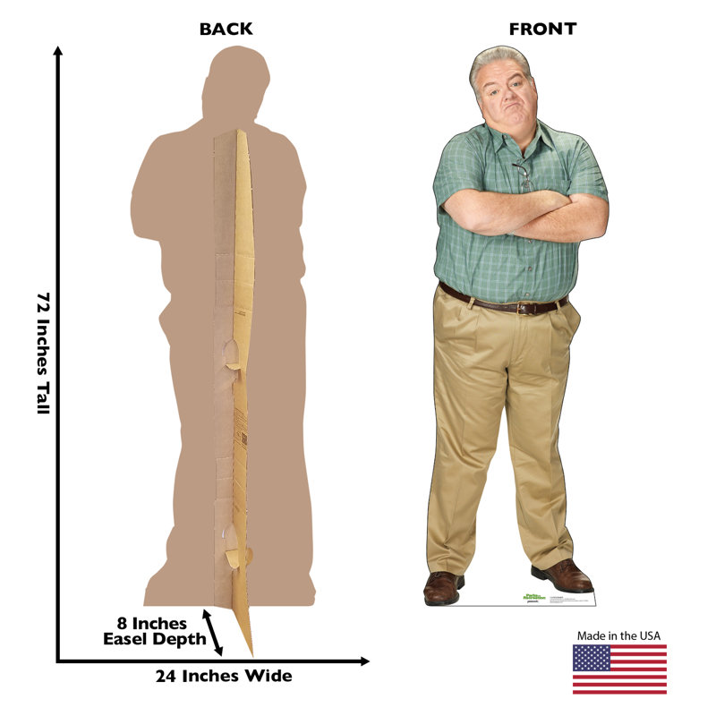 72 in. Cardboard Standup