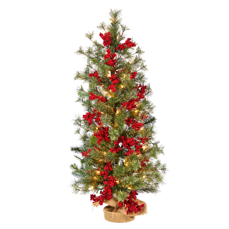 Arbre de Noël artificiel baie et pin