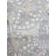 Tapis noué à la main gris et bleu unique de 9 pi 11 po x 14 pi 1 po
