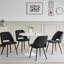 43.5cm H Upholstered Metal Parsons Chair-787382562
