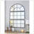 Large Arched Wall Mirror With Three Separate Sections
