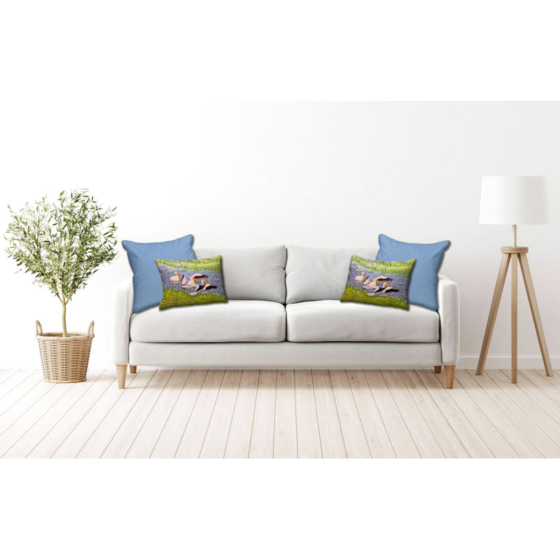 Coussin décoratif intérieur / extérieur rectangulaire