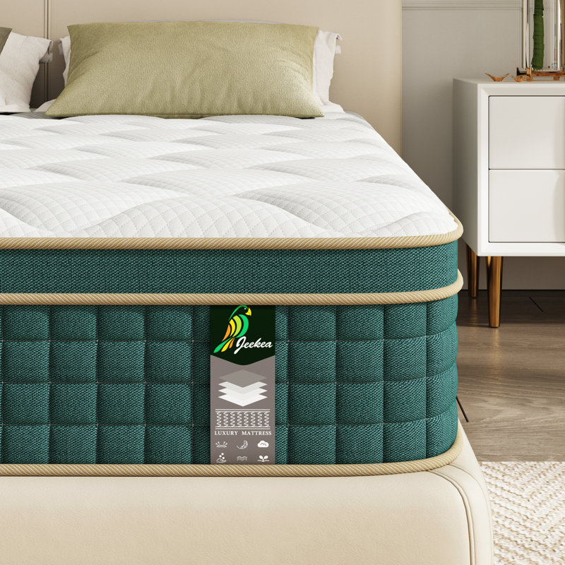 12" Hybrid Mattress with Memory foam and Pocketed Coils, Full 