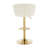 Swivel Adjustable Height Bar Stool With Metal Frame-109264316