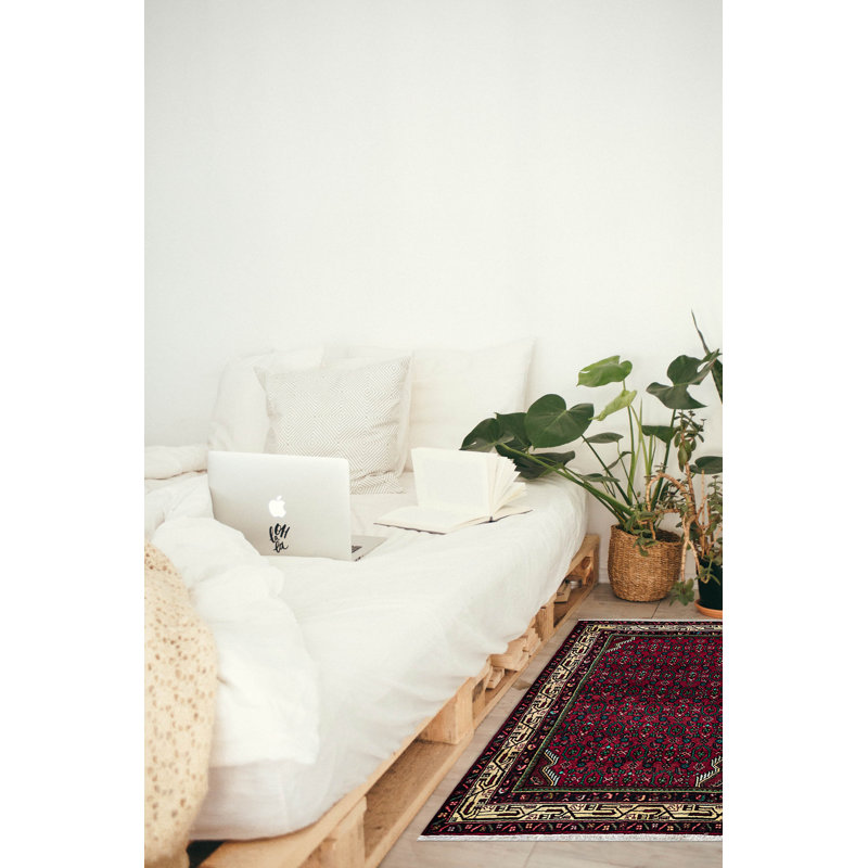 Tapis rouge Andelz 3 pi 5 po x 5 pi 1 po