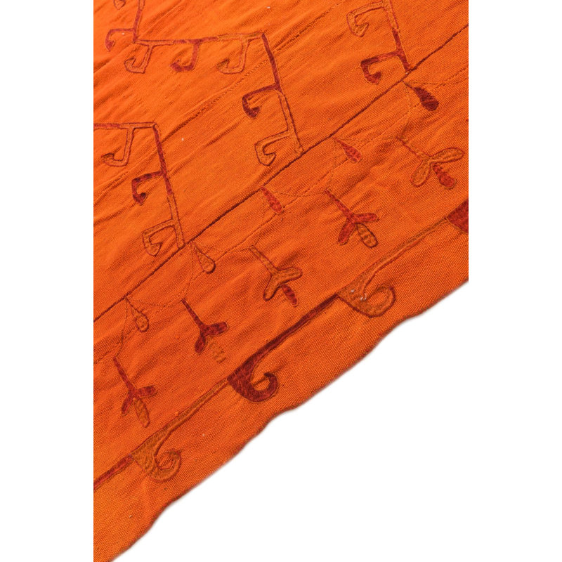 Tapis orange Nathanael