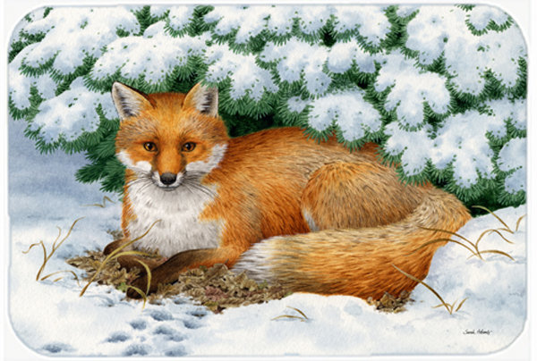 Planche à découper en verre Winter Fox