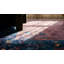 Antique Hand Knotted Pile Wool 1920s Purple / Lavender Mauve Rectangle Rug