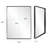 Stainless Steel Rectangle Mirror-1767860637-1767860639