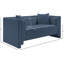 Jalice Chenille Fabric Loveseat-349027455