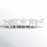 Farrah 8 - Person Patio Dining Set with Extendable Rectangular Table