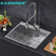 ForKitchen 25'' L Drop-In Single Bowl Stainless Steel Kitchen Sink