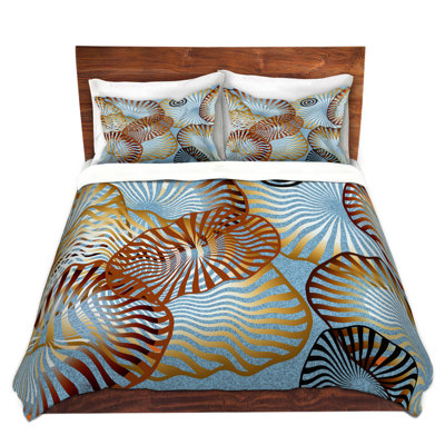 Polyester Geometric Shapes Duvet Cover