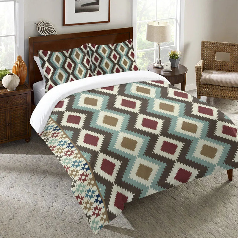 Native Tapestry Machine Woven Duvet Cover, Twin Duvet Cover