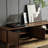 American style pure solid wood TV stand-108507260
