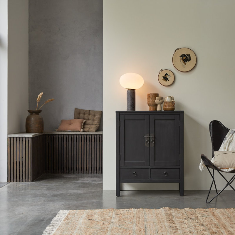 Thaki Solid Wood Accent Cabinet