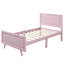 Sommier en bois avec sommier et base de lit-1092123164