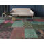 Tapis rouille et vert noué à la main de haute qualité