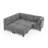 L Shape Modular Sectional Sofa