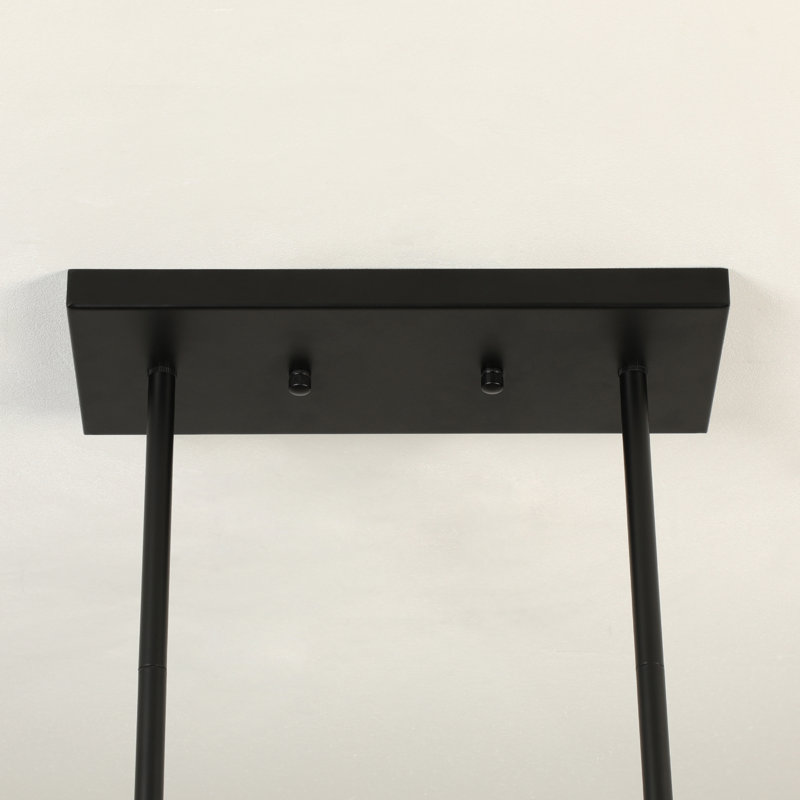 Lustre tambour 3 lumières avec abat-jour Aarzo