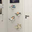 Tablettes murales flottantes en verre Charleily
