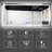 Amirie Rectangular Bathroom Led Mirror Backlit Touch Switch Dimmable 3CCT Anti-fog-80743171