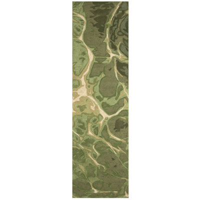 Patchell Wool Abstract Indoor Rug