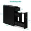 Cassano Bathroom Niche Cabinet Bathroom Cabinet Side Cabinet Floor Cabinet Kitchen Cabinet Sideboard Tall Cabinet-1985275060